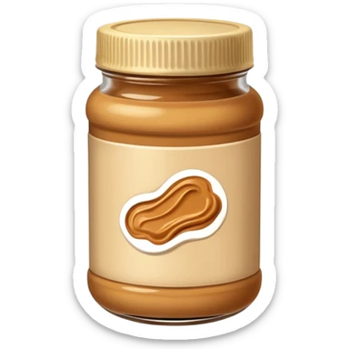peanut butter coffe sticker