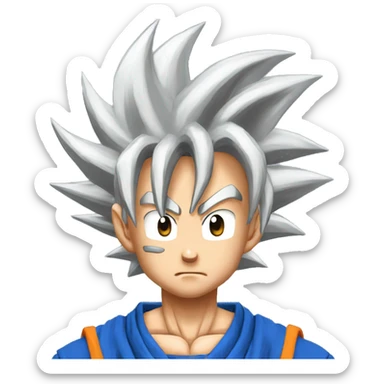 Goku super sayan blue sticker