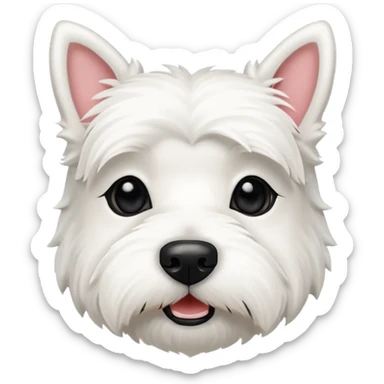 Canadian Westie dog sticker