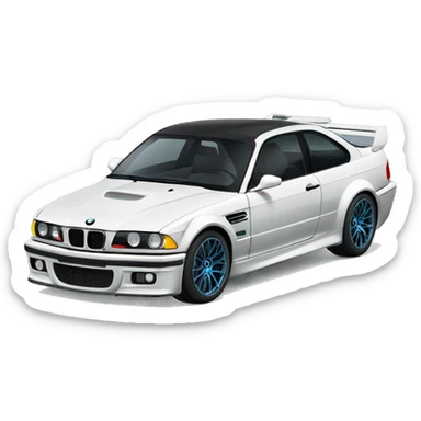 BMW M3 Comp sticker