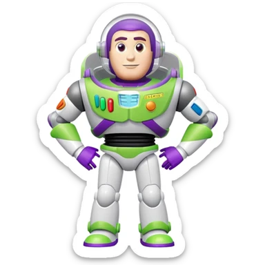 Buzz Lightyear space ranger sticker