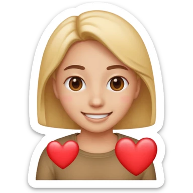 Emoji cœur Guy Pages  sticker