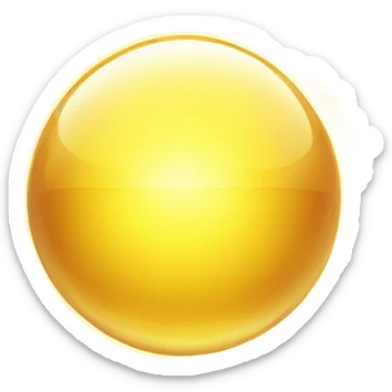 Yellow healing heat  sticker