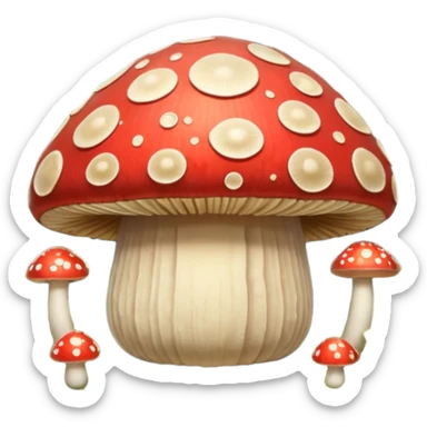 mushroom shell shield object icon, fantasy shield made from a thick mushroom cap, textured mushroom surface, natural curved shape, small glowing spores, cute forest vibe, 3D cartoon, mobile game icon style, centered, clean background, soft shadow, no text, no watermark
 
 sticker