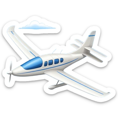 Classic sailplane with blue skies in the background. It has a t-tail sticker