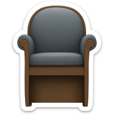 invisible chair sticker