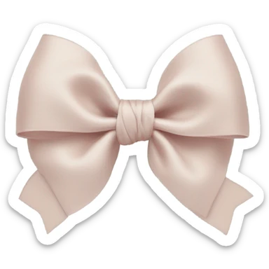 Coquette bow sticker