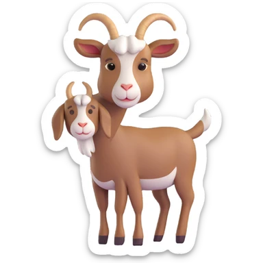 derp goat sticker