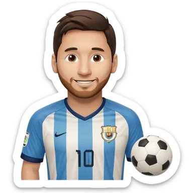 Lionel Messi Argentina sticker