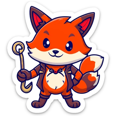 Foxy from Five Nights at Freddy's sticker