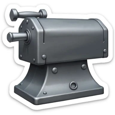 A simple plain Anvil sticker