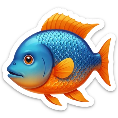 Poisson sticker