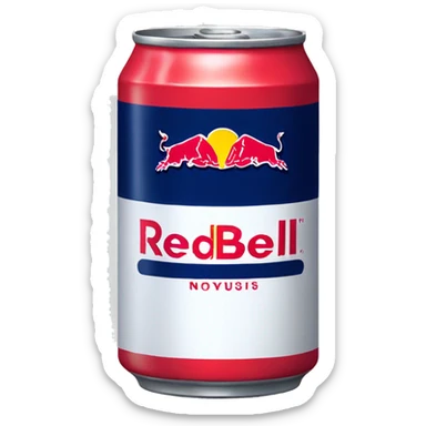 Redbull can sticker