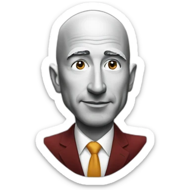 jeff bezos if he renounced his wealth and became a communist sticker