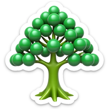 binary tree computer science sticker