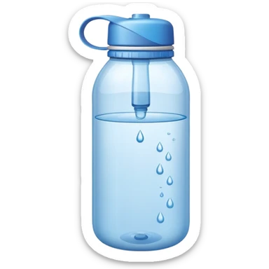 Water bottle sticker