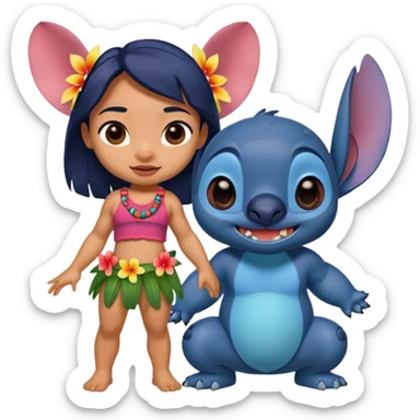 Lilo and stitch sticker