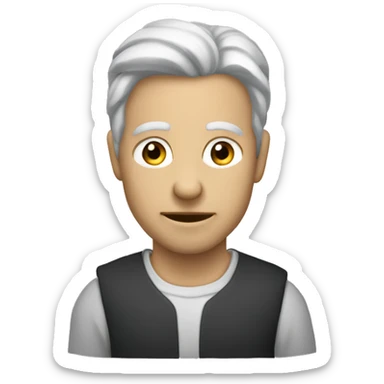 Daumen nach oben ab der hälfte geknickt sticker