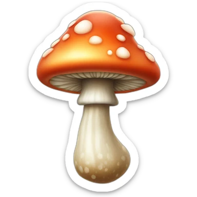 Atomic shroom sticker