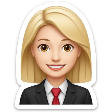 Business Photoshoot woman sticker