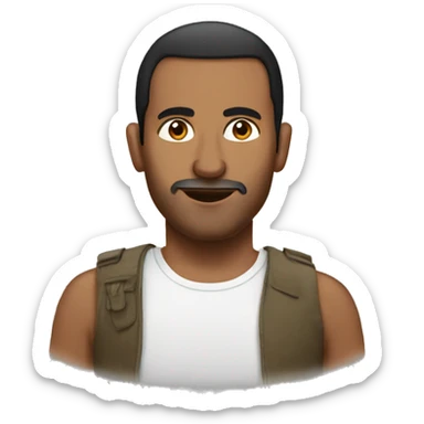 Tunisien men sticker