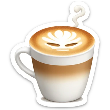 Latte  sticker