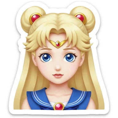 Sailor moon girl  sticker