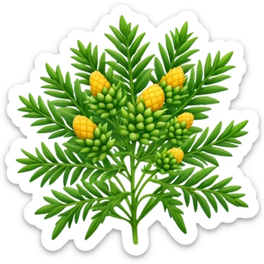 Pineapple Weed herb  sticker