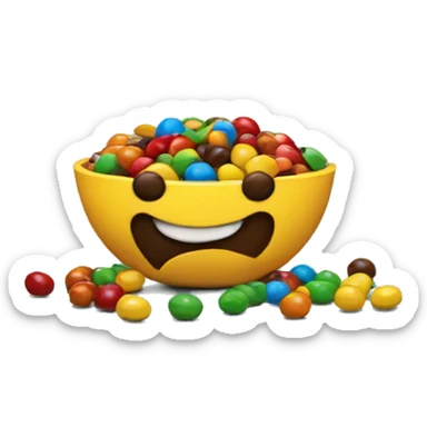 m&m's sticker