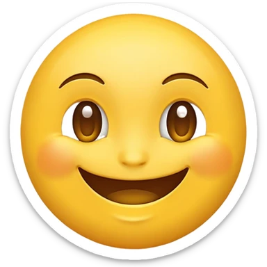 Smirk emoji  sticker