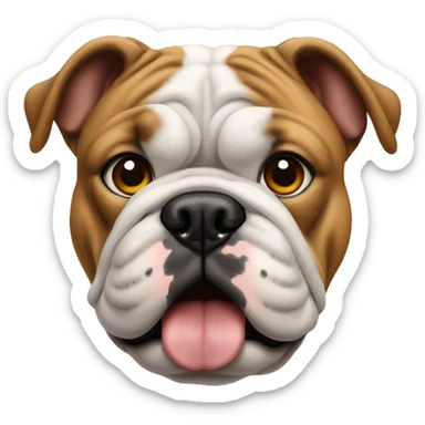 Bulldog anglais sticker