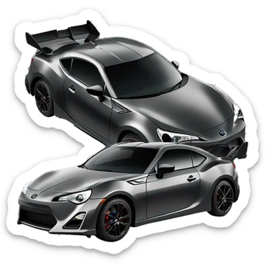  Scion FR-S Batmobile  sticker