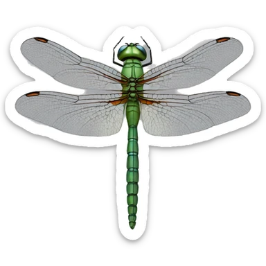 Dragonfly Masculine sticker