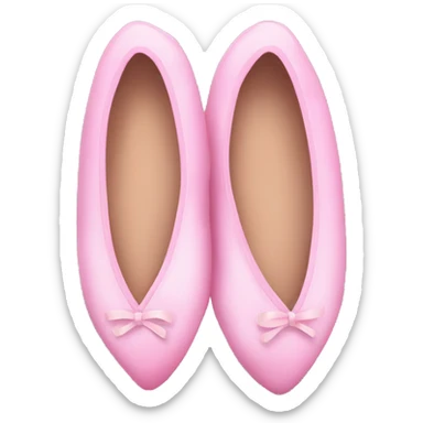 Pink cute pointes sticker