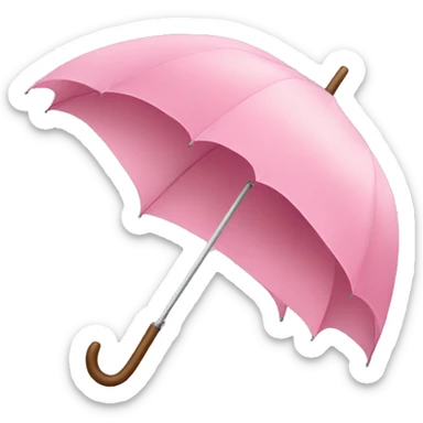 Babypink umbrella sticker