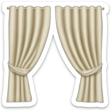 curtain sticker