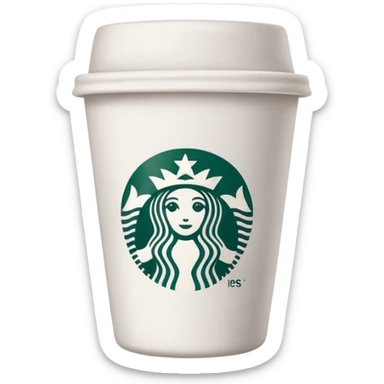 Starbucks sticker
