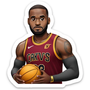 lebron sticker