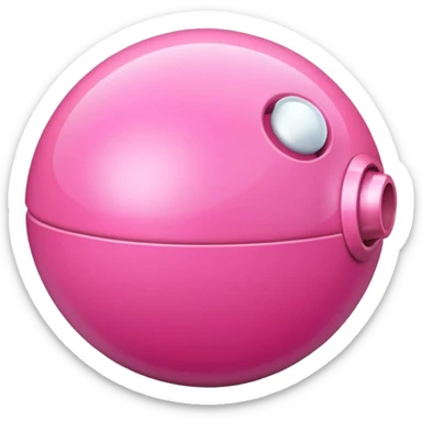 Pink cannonball  sticker