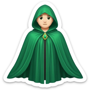   cloak of legend Emoji fantasy pixel art style sticker