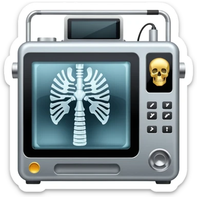 xray machine sticker