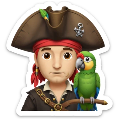 Pirata del Caribe   sticker