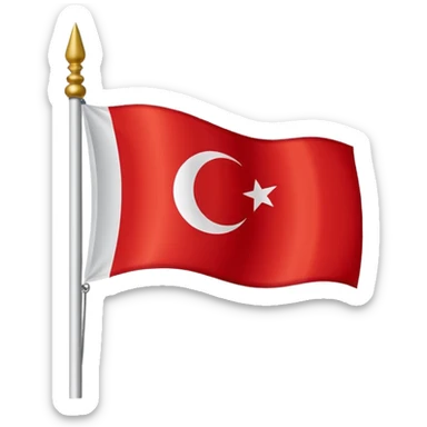 Flag of Turkey sticker