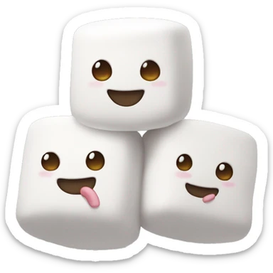 marshmallows sticker