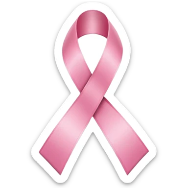 breast cancer awareness ribbon sticker