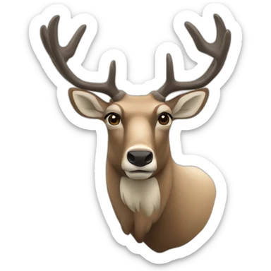 Caribou sticker