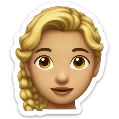 niña pequeña  sticker