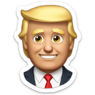 Trump urfin jus sticker