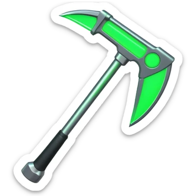 lazer axe sticker