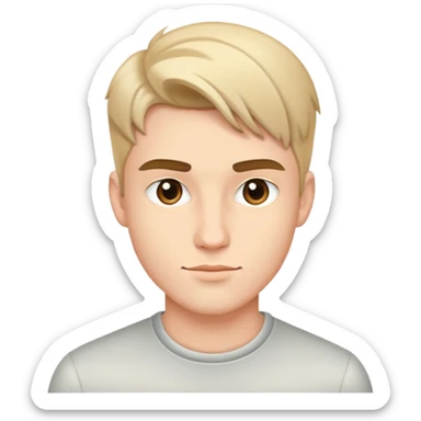 younth man handsome style  sticker